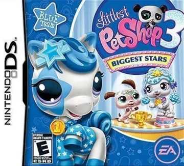 Littlest Pet Shop 3 - Biggest Stars - Blue Team (USA) (En,Fr) box cover front